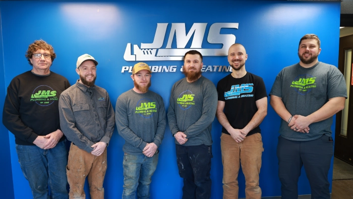 JMS Plumbing & Heating team providing commercial drain cleaning services in Cortland NY