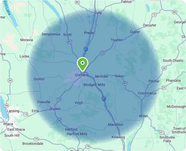 Service Area Map